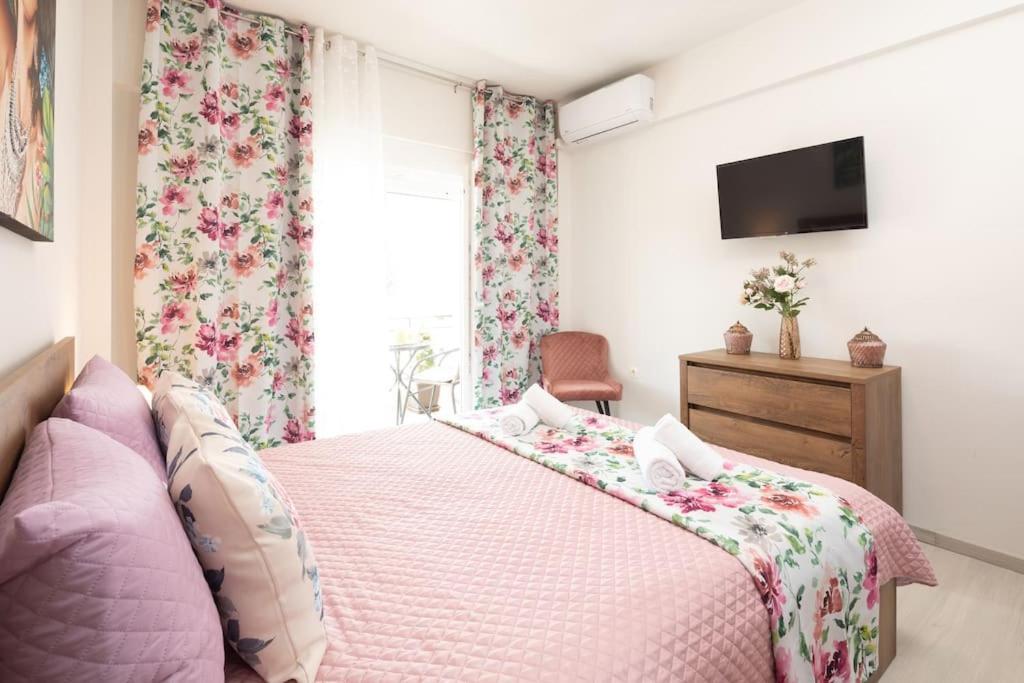 Afrodite'S Cosy And Lovely Apartment Alepou Bagian luar foto